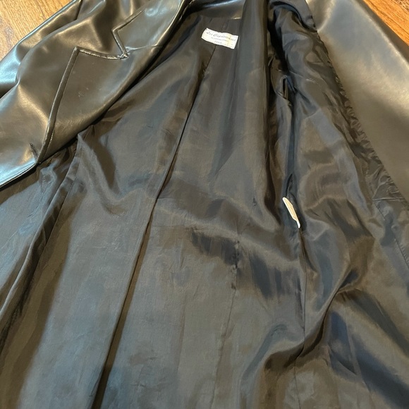 Lorena Conti black pleather jacket - Picture 11 of 13